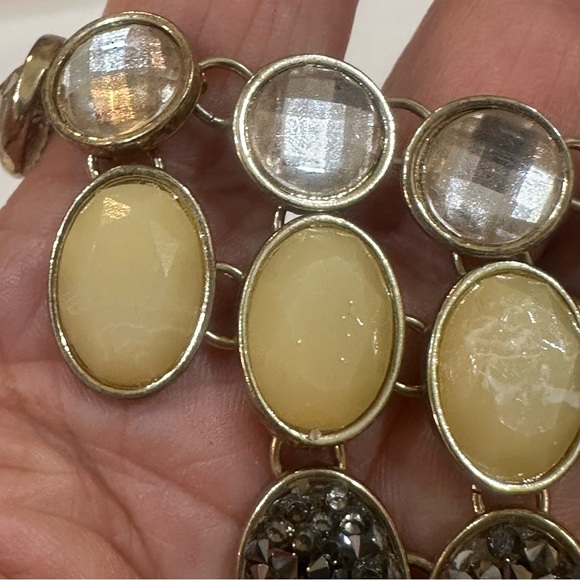 New York & Company Multi-Row Bib Statement Necklace - Picture 9 of 13